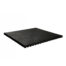 bos rubber fitnesstegel extreme line 1000x1000x43mm zwart bovenkant